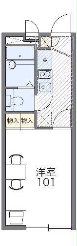 レオパレスJIMYの間取り