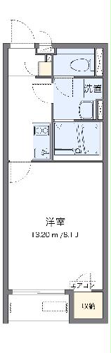 クレイノクオーレ若葉の間取り
