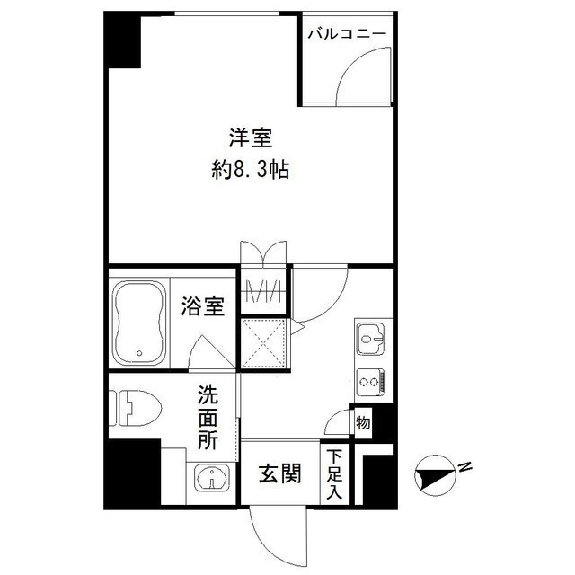 RODIA立川の間取り