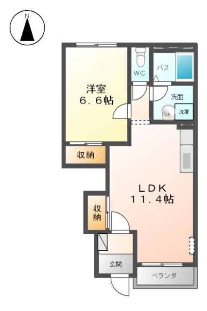 インペリアルコートの間取り