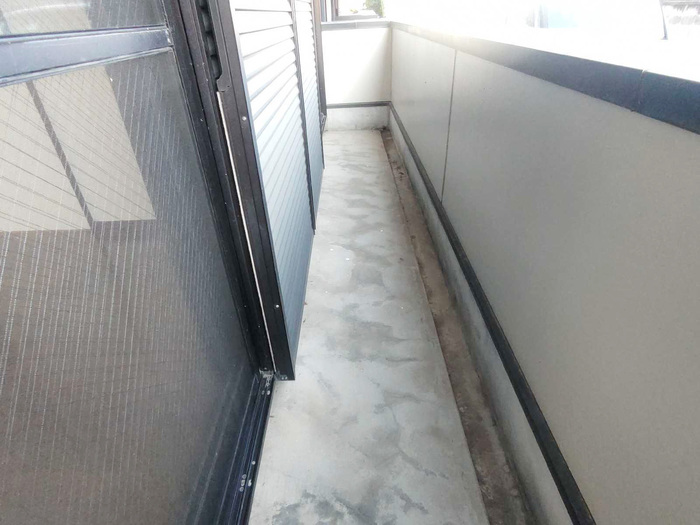 12/22 バルコニー