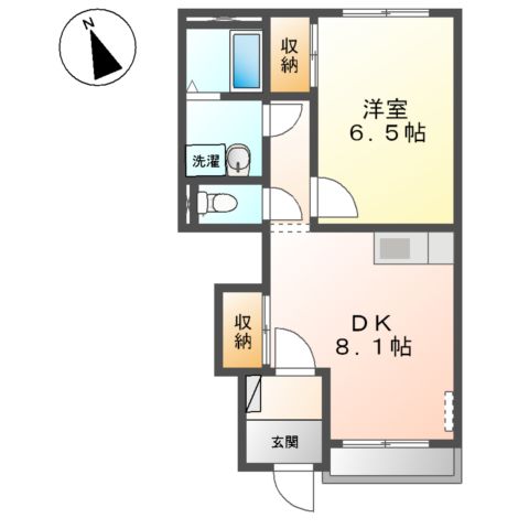 ブレス・コートの間取り