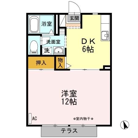 ヴァンテ Ⅲの間取り