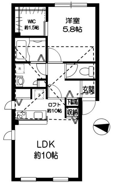 PRIMA NOZZE柏の間取り