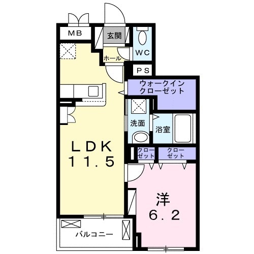 オリエンスの間取り