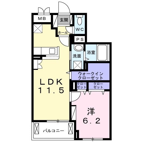オリエンスの間取り