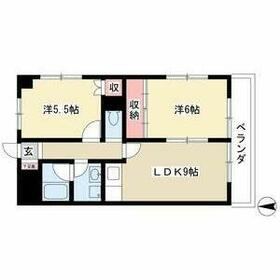 ファミーユ白川の間取り