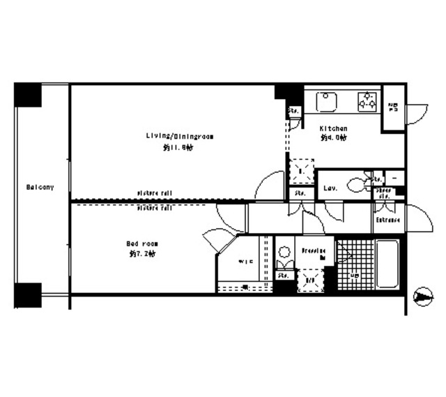 CITY PLACE AYASEの間取り