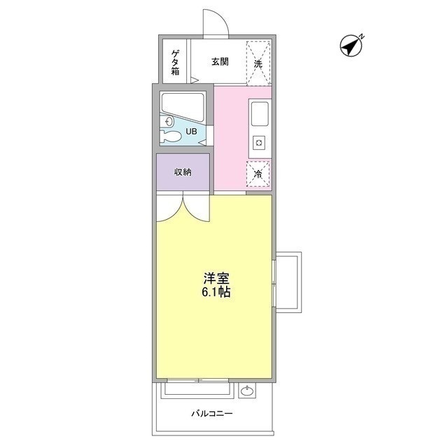 クラールパラシオン目黒東山の間取り