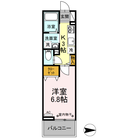 ビューテラスの間取り