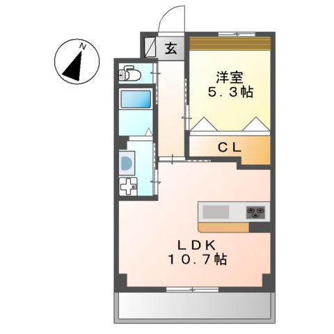 グランドパレスの間取り