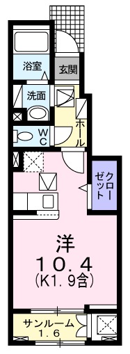 フォンターナ・ヴィータの間取り