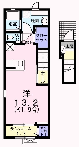 フォンターナ・ヴィータの間取り