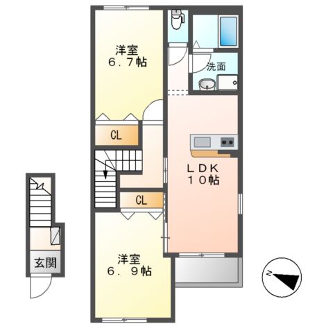 Reventonの間取り