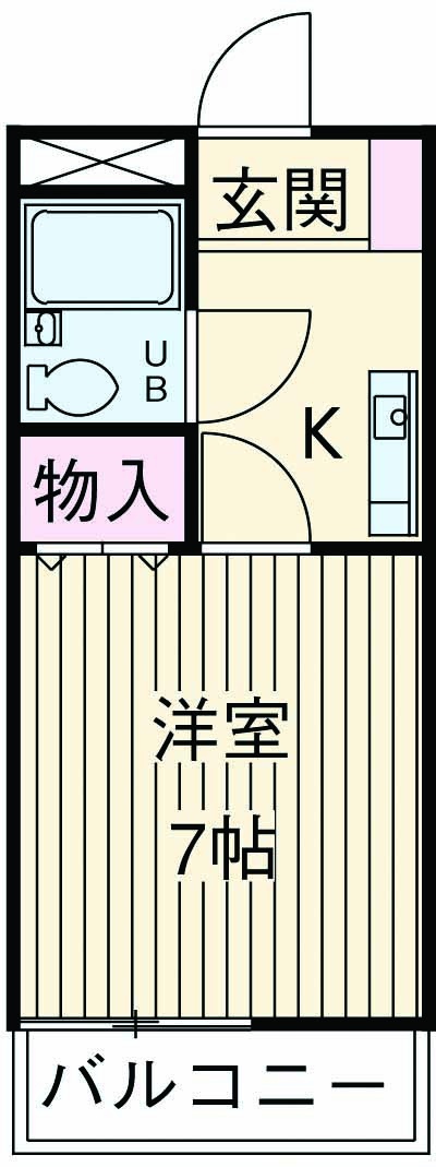 ハイライズ大蔵の間取り