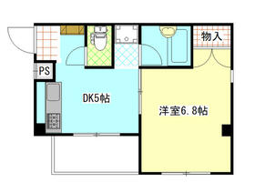 第三美々コーポの間取り