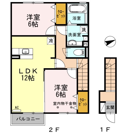 フローラの間取り