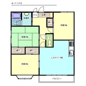 2/2 間取