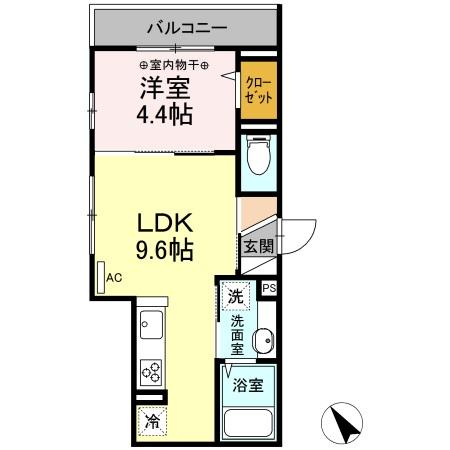メゾンボヌールの間取り