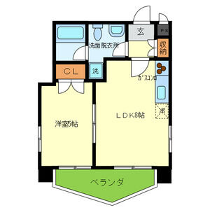 ルミエール北大路の間取り