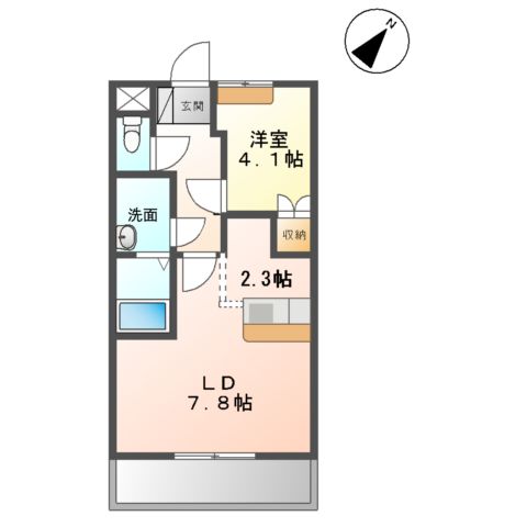 ルシエの間取り