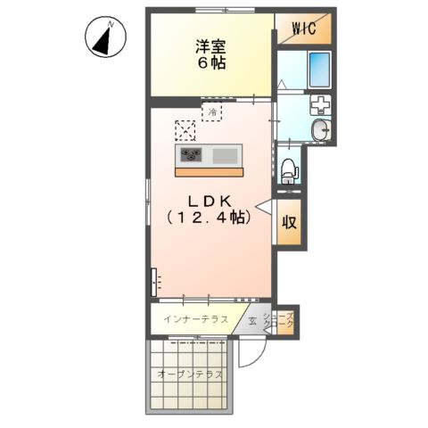 ミラドール・Ⅰの間取り