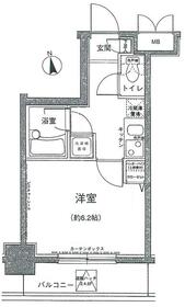 パレステュディオ文京南の間取り