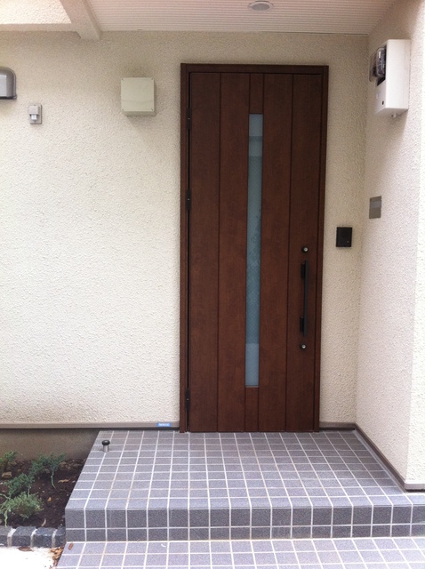 6/18 玄関