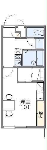 レオパレス摩耶の間取り