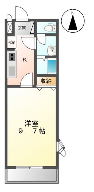 プロスパーク犬山の間取り