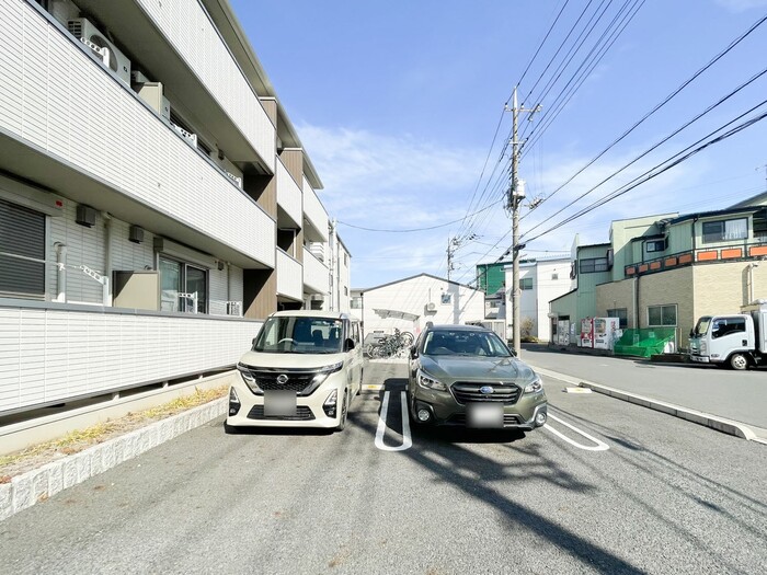 4/16 駐車場