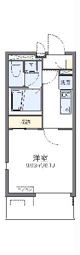 レオネクストアヴリール九条の間取り