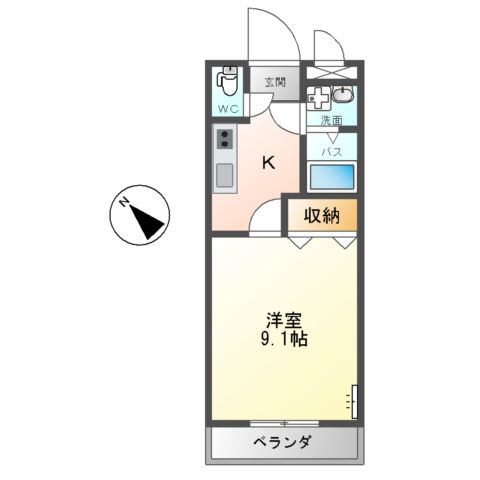 Confort One(コンフォール ワン)の間取り