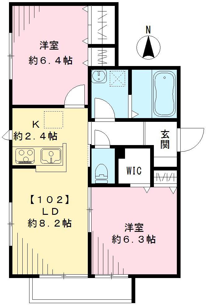 CASCADE カスケードの間取り