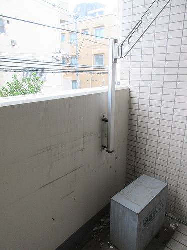 10/13 バルコニー