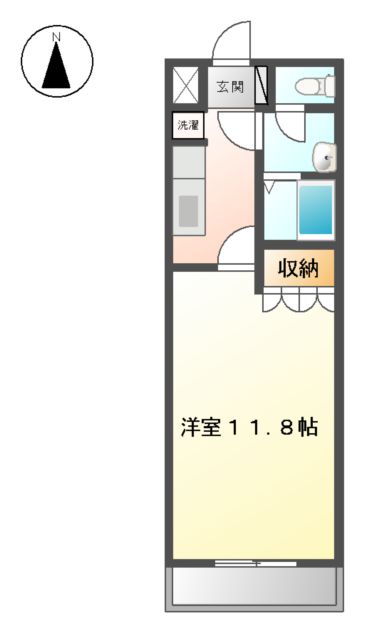 レジデンス ビットの間取り