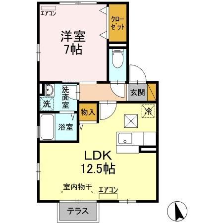 ロイヤルヒルズJの間取り