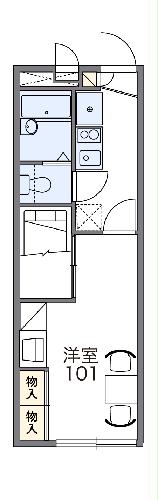 レオパレス一色の間取り