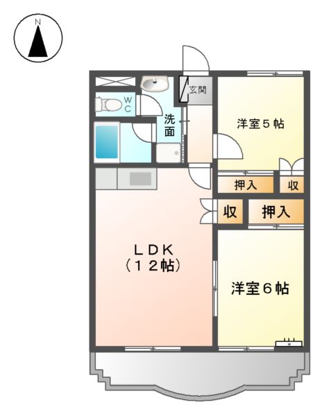 グレイススクエアの間取り