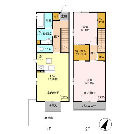 Ball Park Bの間取り