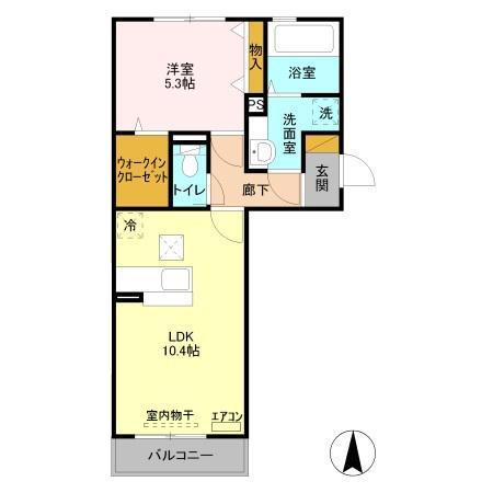 ラフィネフィオーレの間取り