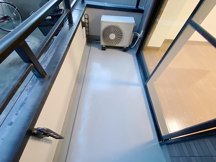 12/17 バルコニー