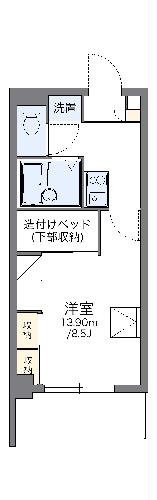 レオパレス古島HIGAの間取り