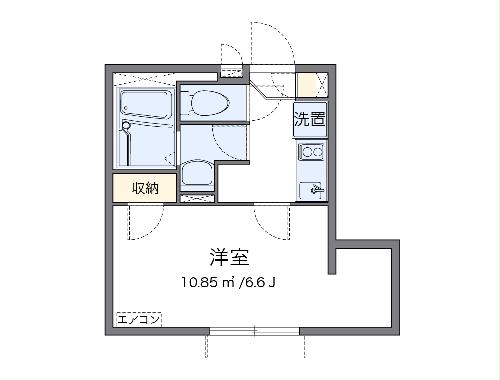 レオネクストレジデント西尾久の間取り
