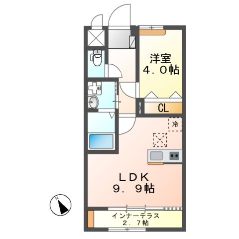 ウィンドヒルAの間取り
