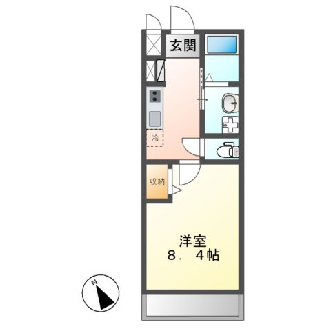 ウィンドヒルBの間取り