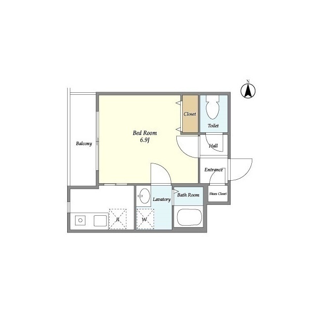 コスモリード高円寺イーストの間取り