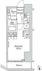 Belle Vue新橋の間取り