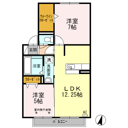 Heidelbeere(ハイデルベーレ)の間取り