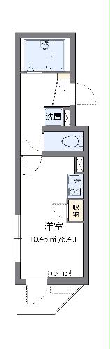クレイノ根岸 セレッソの間取り